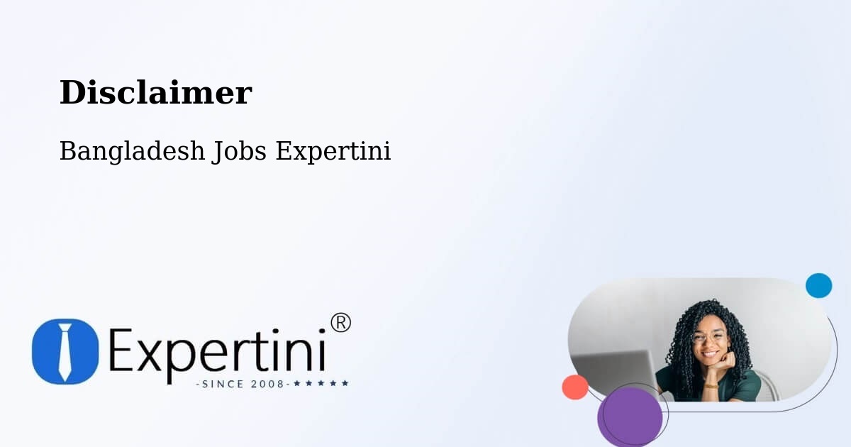 Disclaimer – Sandwīp - Bangladesh Jobs Expertini
