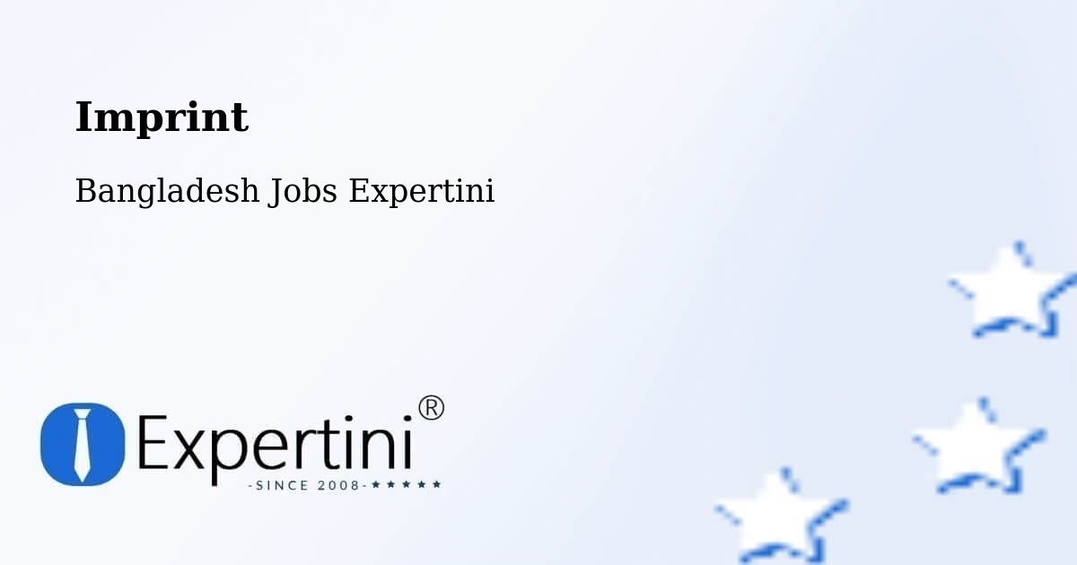 Imprint – Sandwīp - Bangladesh Jobs Expertini